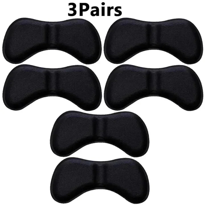 12PCS Heel Insoles Patch – Pain Relief Anti-Wear Cushion Pads with Adhesive Foot Care Inserts for Shoes