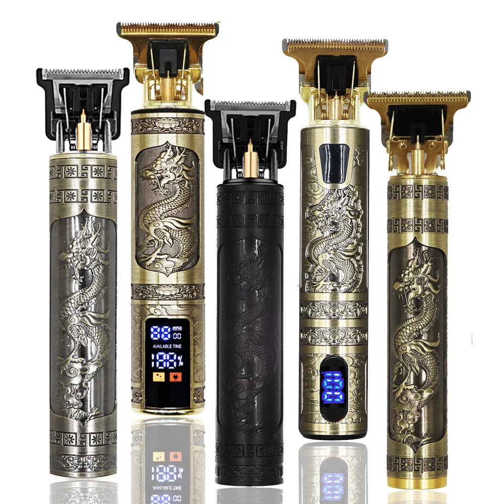 T9 Electric Hair Clipper & Beard Trimmer — 0mm Precision Body Hair Shaver for Men, Professional Haircut & Grooming