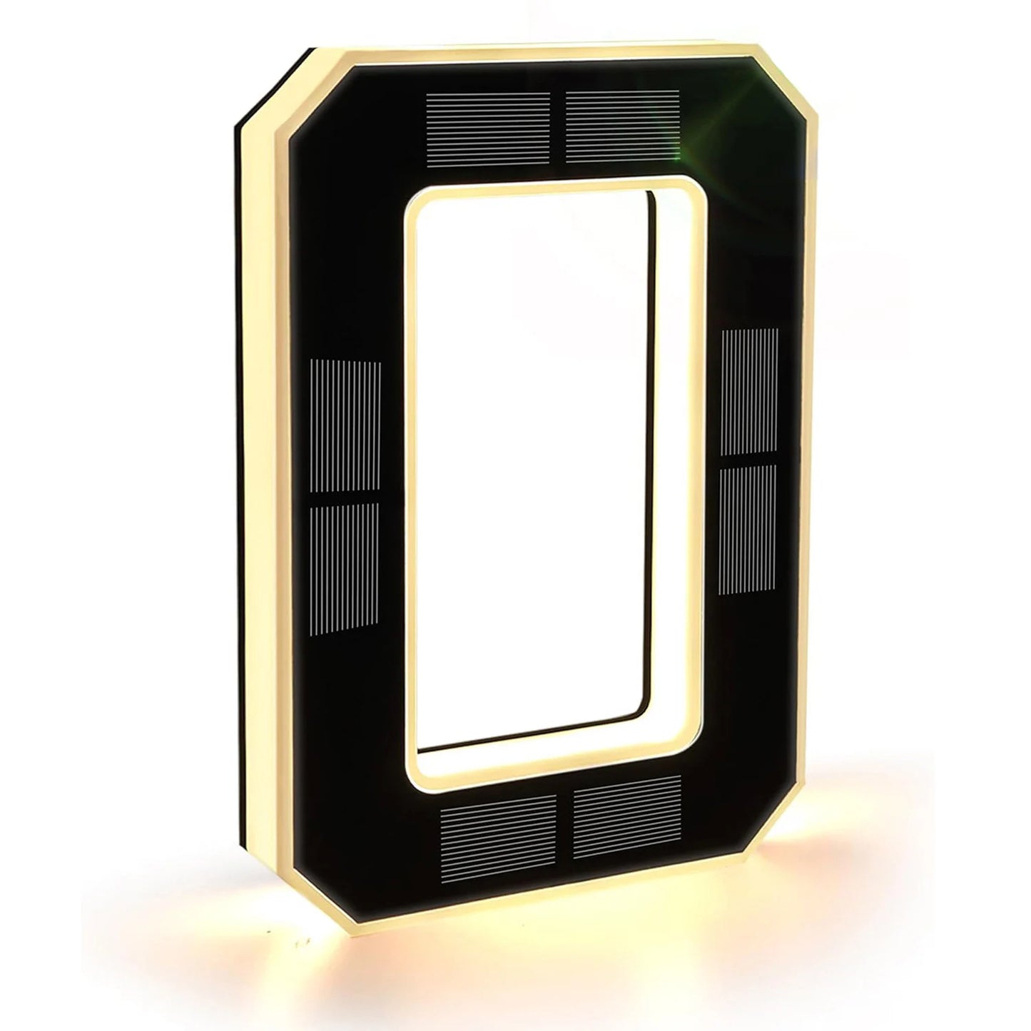 Solar House Number Light - Modern LED Address Sign with Light Sensor for Outdoor Use