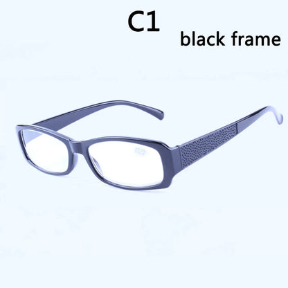 High Power Reading Glasses +400/+450/+500/+550/+600 – Unbreakable Presbyopic Eyewear for Farsighted Users