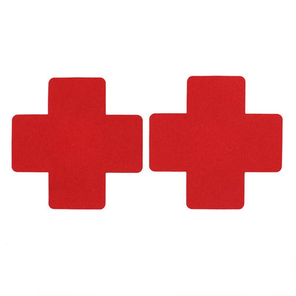 Women’s Disposable Adhesive Nipple Covers - Invisible Chest Petals and Cross-Shaped Pasties in 7 Colors