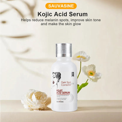 Kojic Acid Serum 30ml – Strong Brightening & Whitening Cream for Dark Spots, Fine Lines, Anti-Aging Skin Care