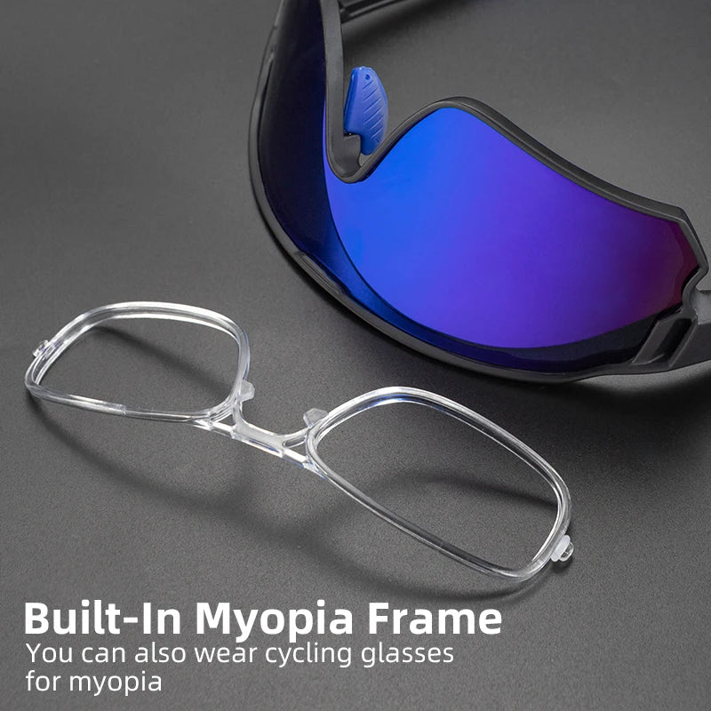 ROCKBROS MTB/Road Bike Glasses – UV400 Polarized Photochromic Cycling Eyewear