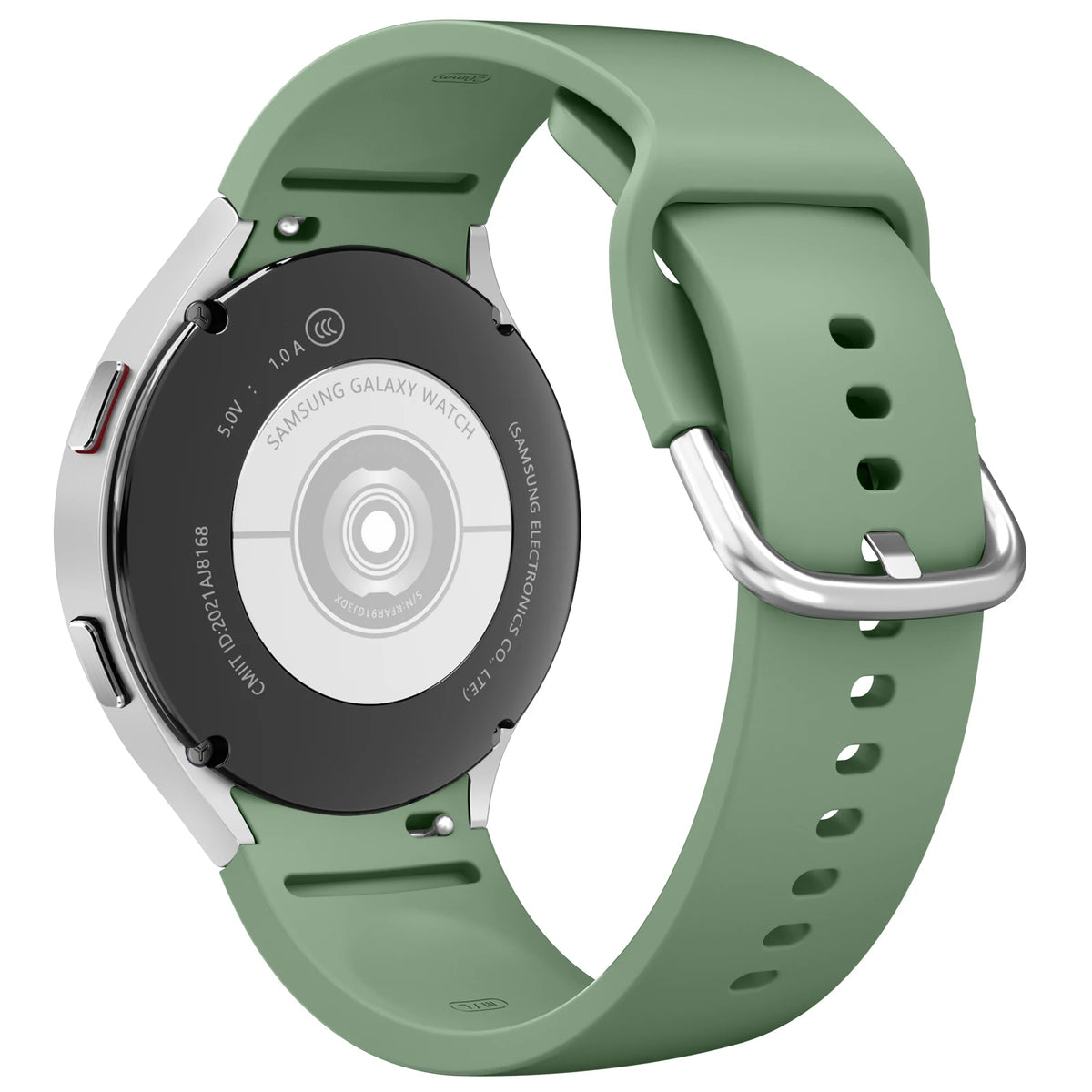 Samsung Galaxy Watch Soft Silicone Strap - Replacement Band for Watch FE/7/6/5/4, Watch 5 Pro and Watch 6 Classic 40mm–47mm