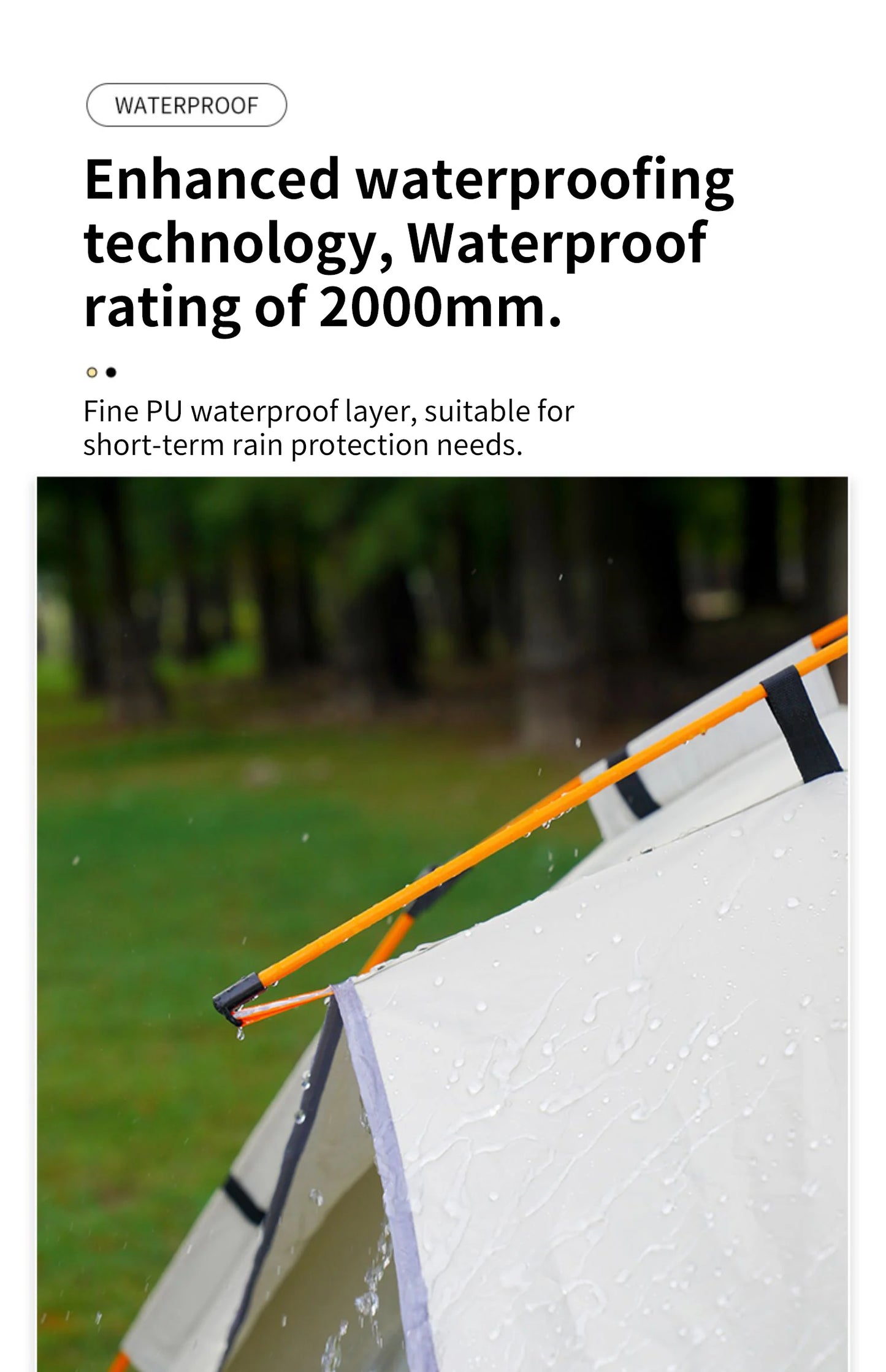 Outdoor Folding Tent – Fully Automatic Quick Open, 3-4 Person Self-Driving Camping Tent, Rain & Sun Proof, Portable