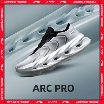 Li-Ning ARC PRO Men's Running Shoes - BOOM Shock Absorption High-Rebound Lightweight Sneakers ARHW025