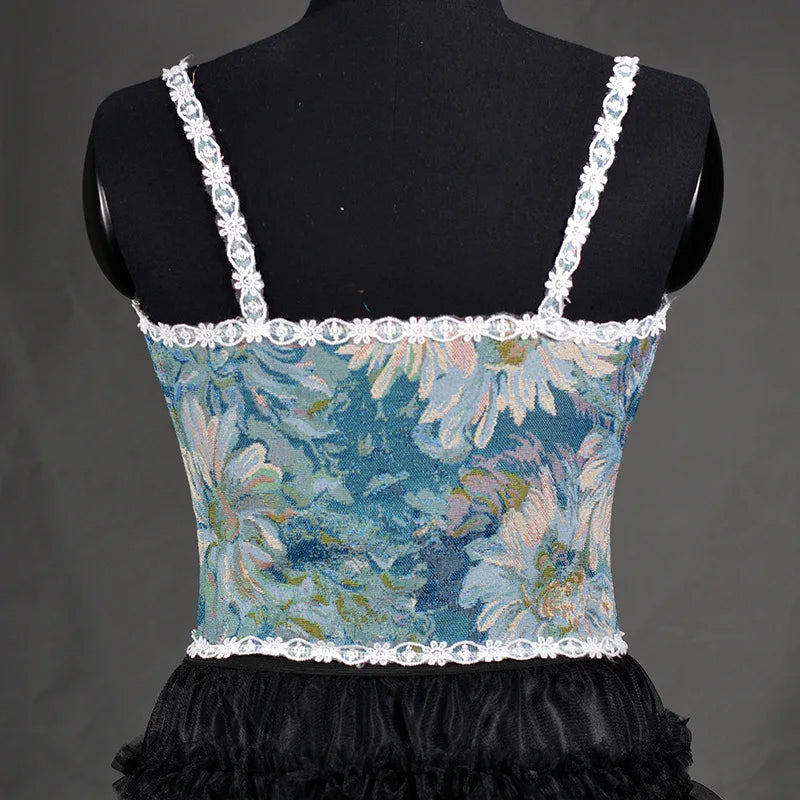 Sexy Lolita Underbust Corset – Slimming Bandage Bustier Top for Women Lingerie & Elegant Streetwear