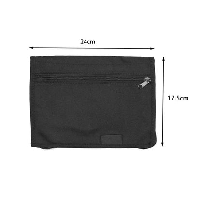 Nylon Car Registration & Insurance Holder – Driver's License Case, Credit Card & Auto Document Organizer for Glove Box