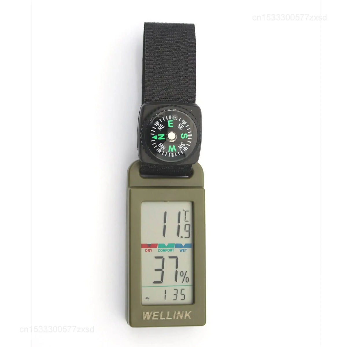 Mini LCD Thermometer & Hygrometer - Portable Temperature & Humidity Meter for Camping, Hiking, Vehicle & Indoor Use