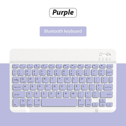 Mini Bluetooth Wireless Keyboard Set - Universal Phone Tablet iPad Keyboard and Mouse Accessories