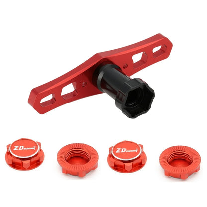 4pcs 1/8 Scale 17mm Hex RC Truck Tires & Wheels Set – Glued for Traxxas Maxx, Tmaxx, E-Revo, Revo 3.3, JLB Cheetah Monster