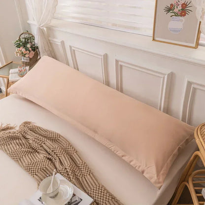 Skin-Friendly Couple Pillowcase – Cozy Polyester Hugging Pillow Cover, Large 120/150/180cm