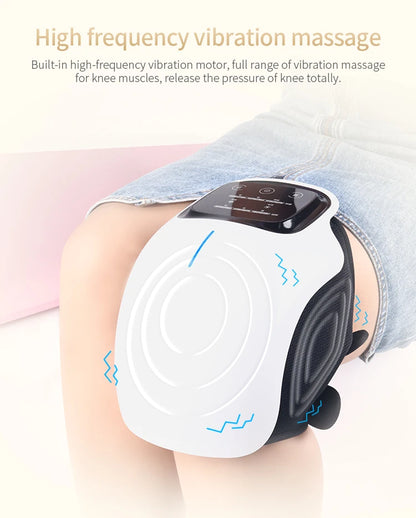 Multifunctional Smart Cordless Knee Massager – Vibration Massage Machine for Joint Relief, Perfect Gift for Grandma & Grandpa
