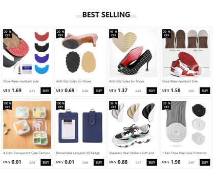 Shoe Wear-Resistant Sole Protector | Anti-Slip Self-Adhesive Rubber Stickers for Men & Women Sneakers