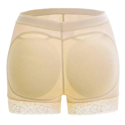 Women's Soft Breathable Butt Lifter Panties – High-Waist Push-Up Padded Cotton Underwear