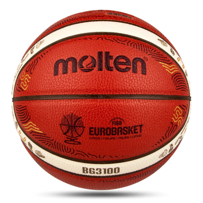2025 Molten Basketball — Official Size 5/6/7 PU Indoor & Outdoor Ball for Men, Training, Match & Team Games