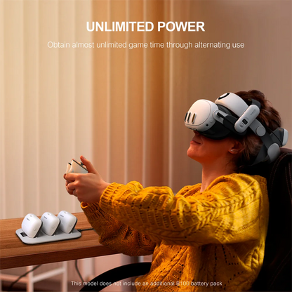 BOBOVR BD3 Super Charging Dock – 30W Fast Charge with Digital Display for B100 Batteries, Compatible with S3 PRO