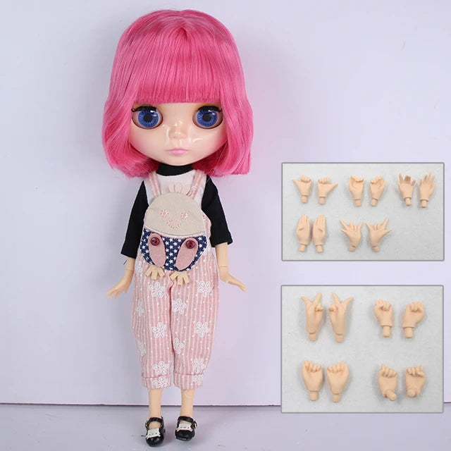 ICY DBS Blyth Doll – 1/6 Joint Body BJD Anime Doll, 30cm White Skin Matte Face Special Combo Toy