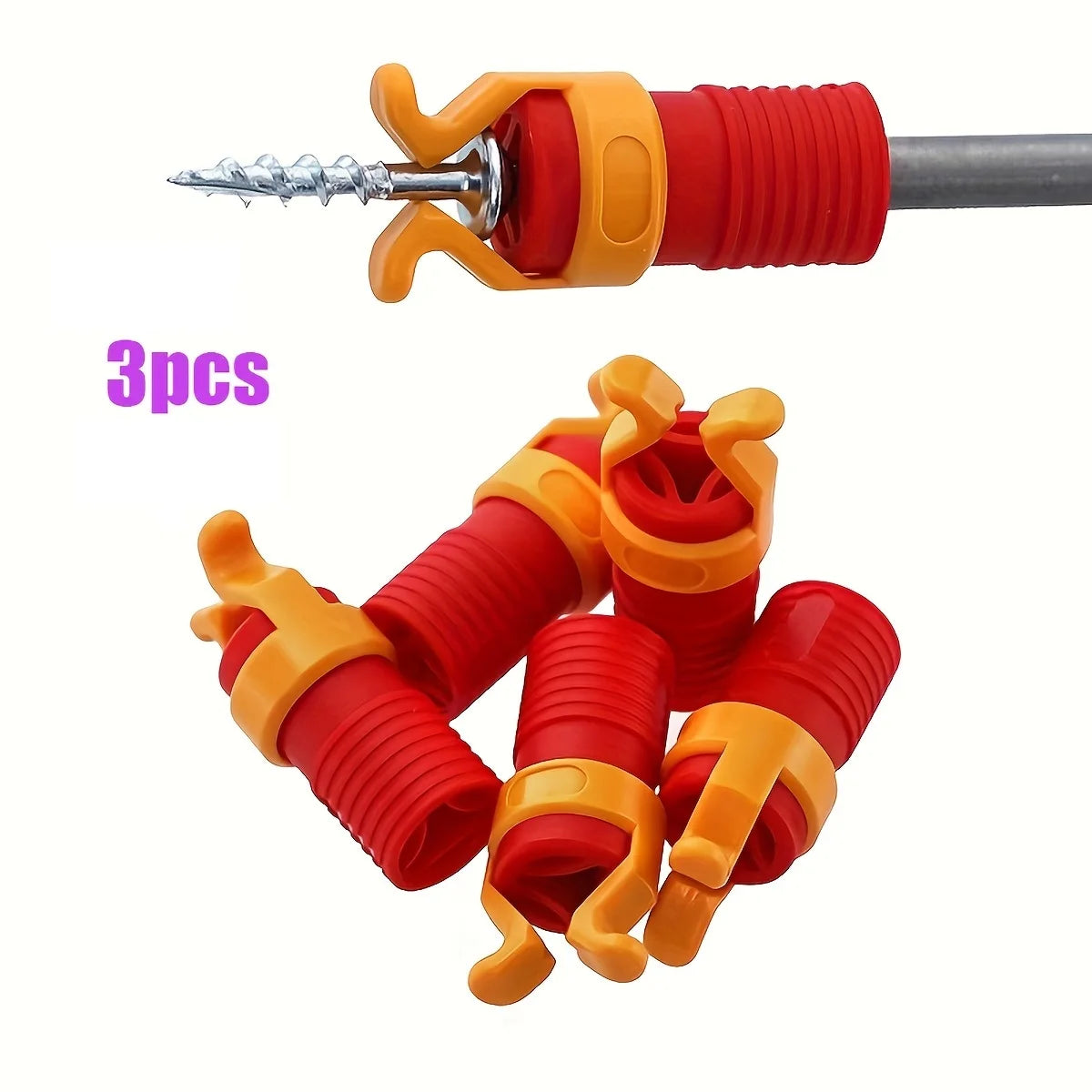 3PCS Universal Screwdriver Bit Holder Set – Screw Fixing Clamp Tool for Woodworking & Home Improvement Driving Tasks