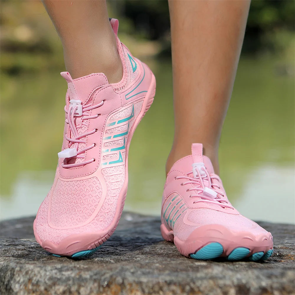 Unisex Aqua Water Shoes – Anti-Slip Quick-Dry Barefoot Sneakers for Beach, Swimming, Wading & Outdoor Activities