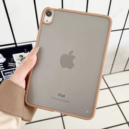 Matte Transparent iPad Case - Protective Cover for iPad A16, Air 11/13, Pro 11/12.9/13 & 10th–12th Gen Models