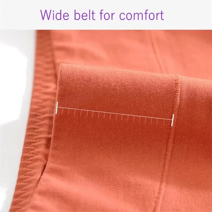 High-Waist Leak-Proof Cotton Menstrual Panties – Comfortable Period Underwear for Women