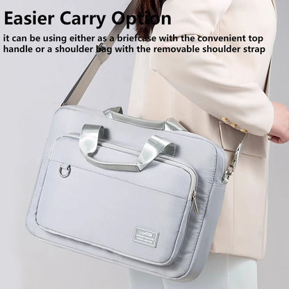 Universal Laptop Shoulder Bag for Men and Women - Fits 13, 14, 15.6 Inch Models Including MacBook Air/Pro and Surface - Compatible with Acer, ASUS, Toshiba