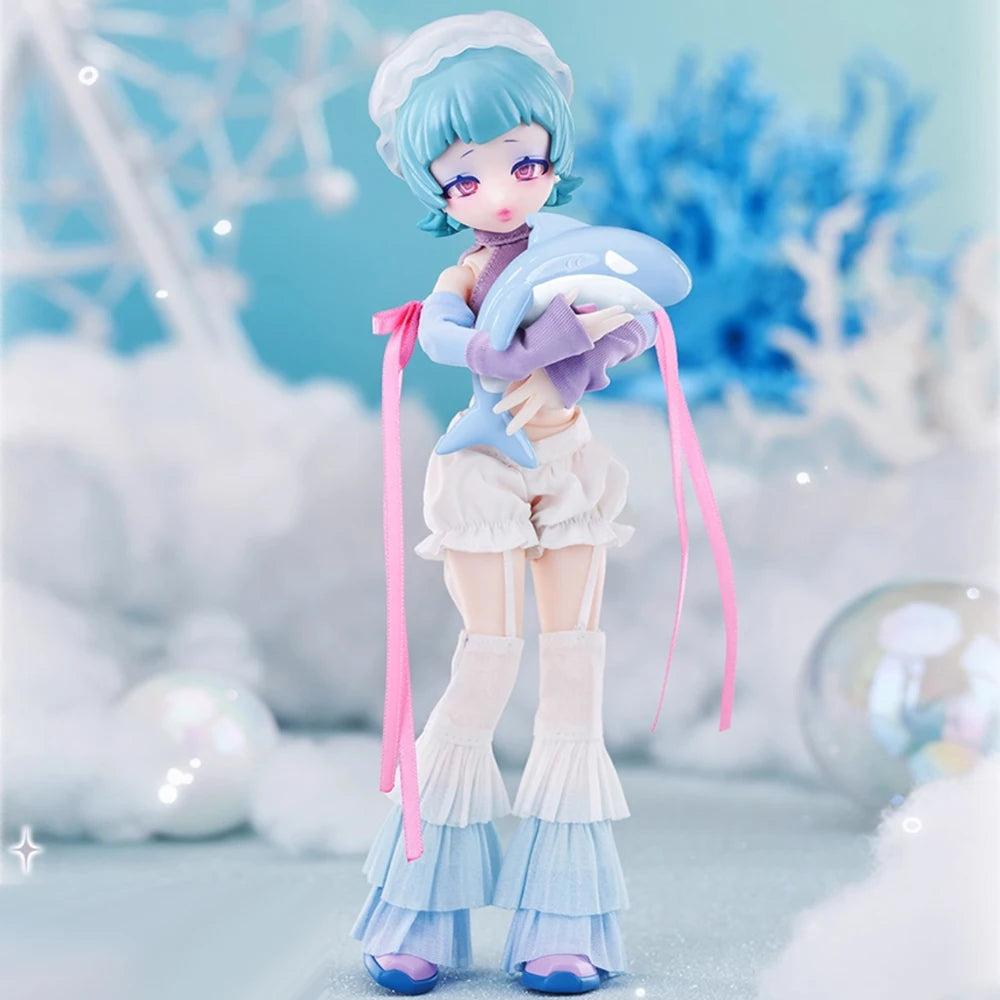 Eve Lynna Dream Park Series BJD Movable Doll – Kawaii Blind Box Anime Figurine, Trendy Surprise Toy Gift for Boys & Girls
