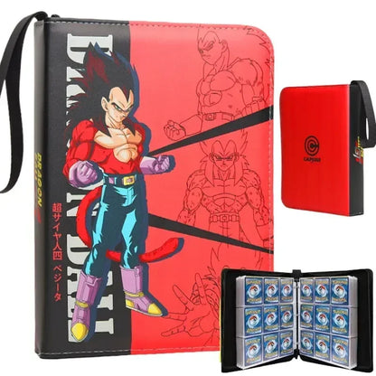 Anime Dragon Ball Card Album – 400/900pcs Storage Binder for Vegeta IV Game Cards, Kids Gift