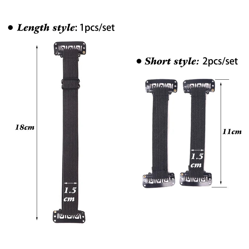 Effortless Face Contouring with Bb Clip Face Line Belt - Elastic Anti-Wrinkle Straps for Adjustable Eye and Face Tightening, 1.5cm Hair Band Included