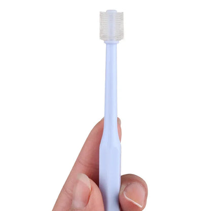 Cat Toothbrush - Soft Bristle Pet Dental Cleaning Brush for Cat Teeth Care & Grooming