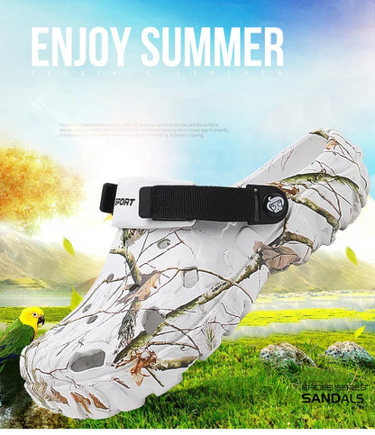 2024 Summer Men’s Sandals – Comfortable Lightweight Non-Slip Flip Flops for Home & Garden