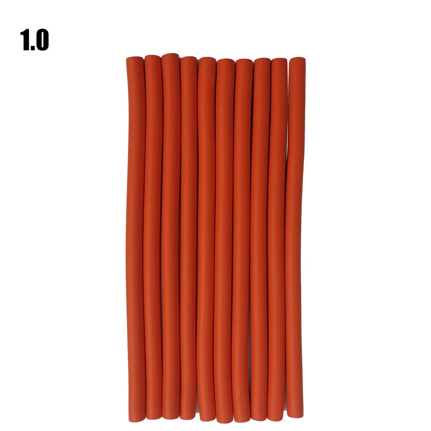 10PCS Flexible Hair Curling Rods – Soft Foam Bendy Twist Curls, No Heat Flexi Rollers for Hair Styling