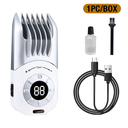 Electric Hair Clipper – Home Use Hair Cutting Tool for Adults & Kids, Self-Cutting Salon Trimmer & Grooming Kit