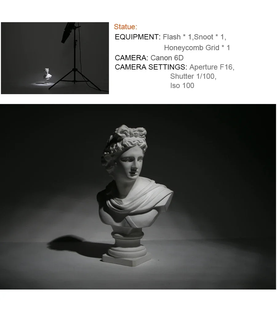 GODOX SN-01 Bowens Mount Large Snoot – Professional Studio Light Fitting for Godox S-Type, DE300, SK400 II