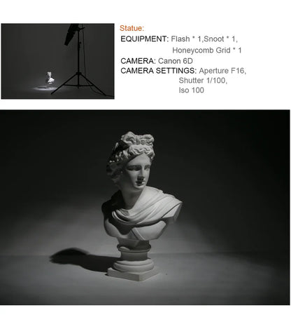 GODOX SN-01 Bowens Mount Large Snoot – Professional Studio Light Fitting for Godox S-Type, DE300, SK400 II