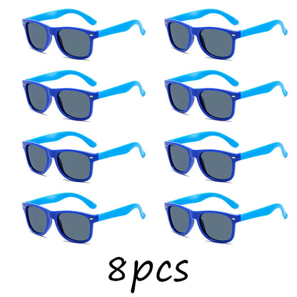 Children’s Colorful Sunglasses – UV Resistant Summer Shades for Boys & Girls