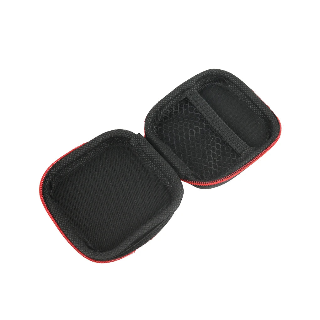 KZ Earphone Case – Portable EVA Zipper Headset Storage Box with Logo, Square Compression Organizer for Headphones