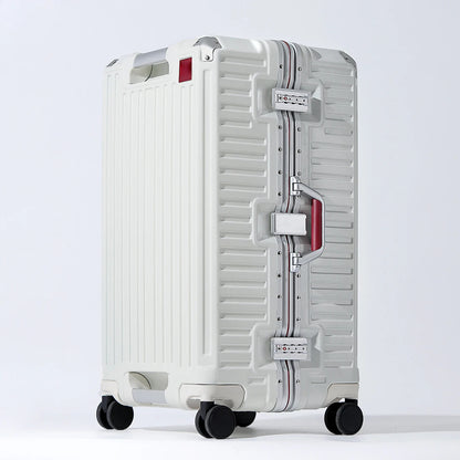 Wide Handle Travel Suitcase – Men’s and Women’s 20/24/26-Inch Carry-On Luggage with PC Aluminum Frame Trolley Case