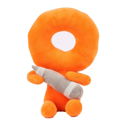 Alan Becker Plush Toy - Cute Cartoon Game Stuffed Doll Kawaii Birthday Gift for Kids