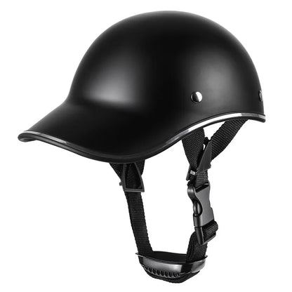 New Baseball Helmet Motorcycle Half Cap - Classic Bike & Scooter Helmet for Men & Women, Anti-UV Safety Hard Hat for Mountain Cycling