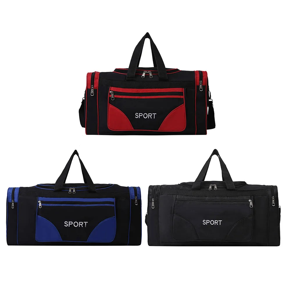 Oxford Fitness Bag – Large Capacity Waterproof Yoga & Sports Backpack with Adjustable Shoulder Strap for Outdoor Football