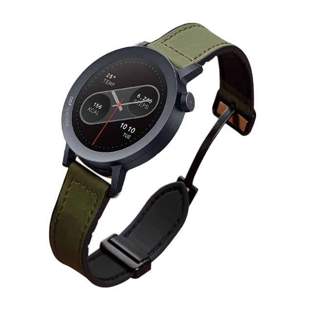 Leather Silicone Magnetic Strap for CMF Watch Pro 2/3 — Wristband Bracelet Correa Belt for Nothing Watch Pro 2/3