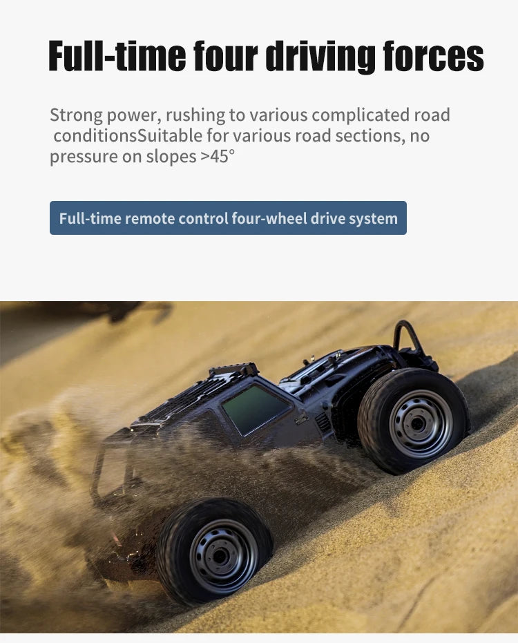 ZWN 1:16 4WD RC Monster Truck – 70KM/H High-Speed Drift Remote Control Car with LED for Kids, vs Wltoys 144001