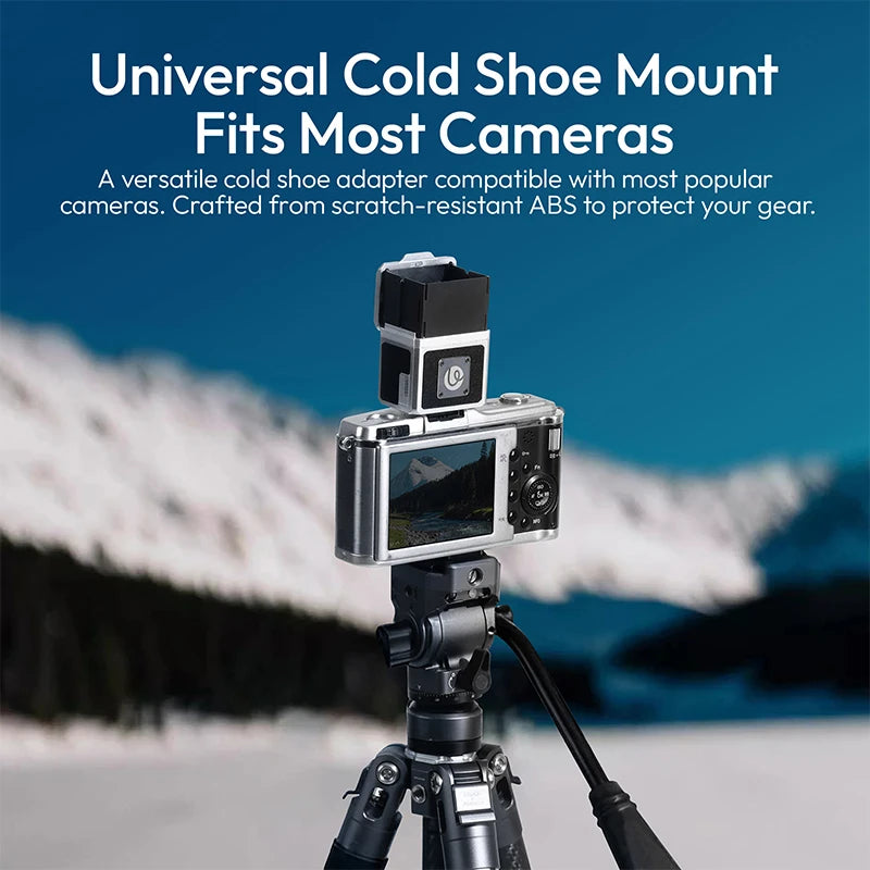 Ulanzi VF01 Universal Waist-Level Viewfinder – Cold Shoe Camera Viewfinder for Street Photography, Landscape Shooting & Low-Angle Framing Accessories