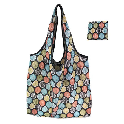Eco-Friendly Foldable Reusable Shopping Bag – Portable Heavy-Duty Tote Shoulder Bag for Grocery, Travel & Daily Storage Fashion Handbag
