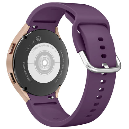 Samsung Galaxy Watch Soft Silicone Strap - Replacement Band for Watch FE/7/6/5/4, Watch 5 Pro and Watch 6 Classic 40mm–47mm