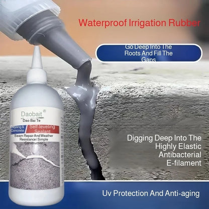 Waterproof Concrete Crack Filler - Quick-Setting Adhesive Leak Repair Sealant for Roofs, Walls, Floors, and Pools