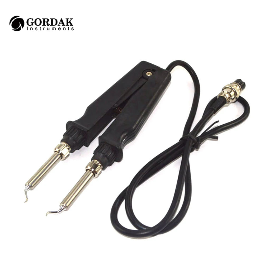 GORDAK 902 BGA Rework Soldering Station with Dual Heating Tweezers — Electric Desoldering Iron Tool
