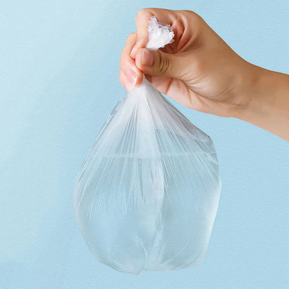 5Roll 100Pcs Mini Garbage Bags – Thickened Disposable Trash Bags for Household & Desktop Use, Kitchen Tools